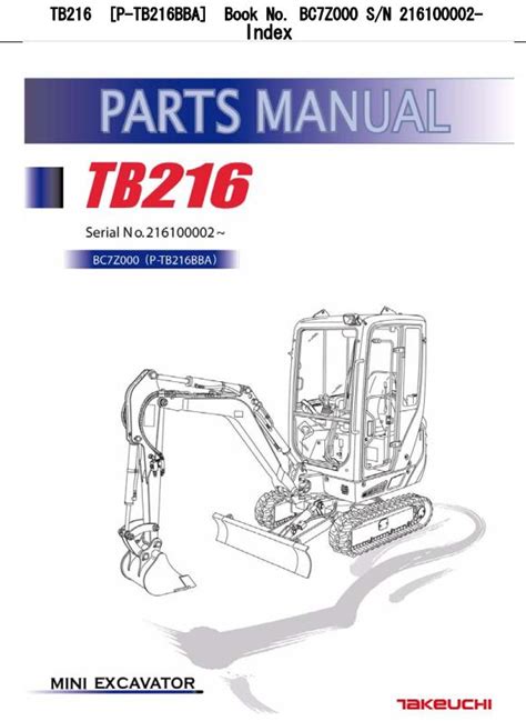 tb 216 takeuchi|takeuchi tb216 operators manual.